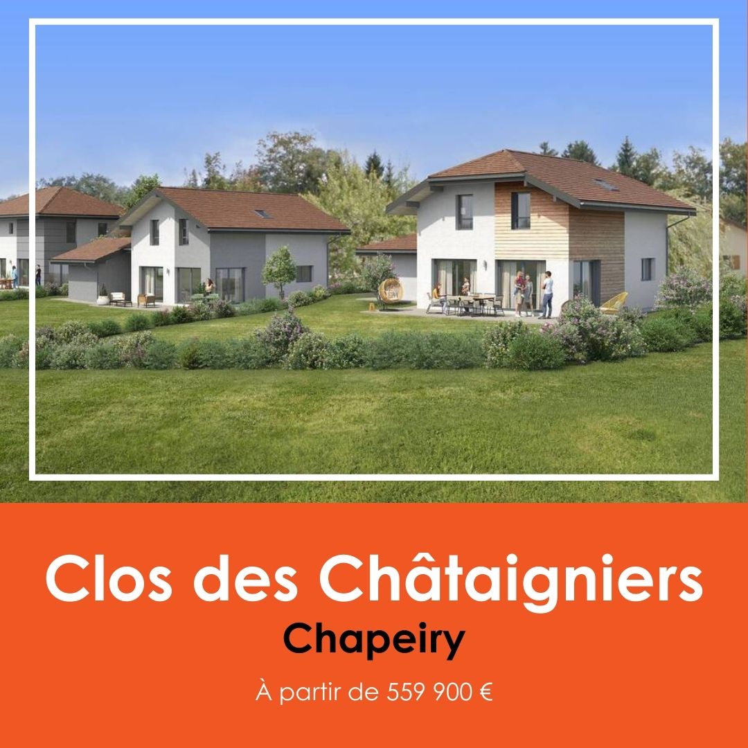 programme neuf Le Clos des Châtaigniers à Chapeiry