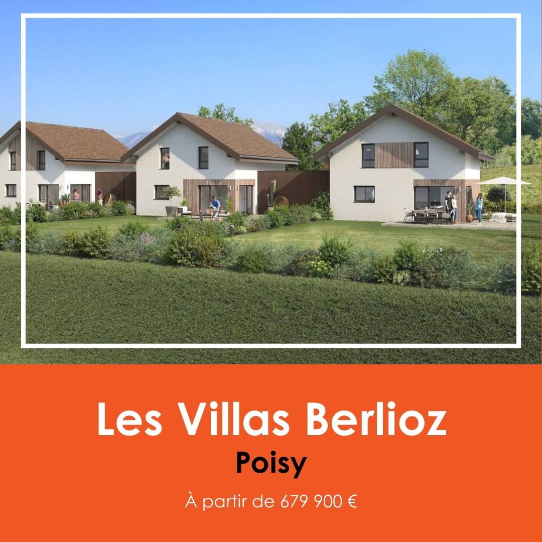 programme neuf les Villas Berlioz à Poisy