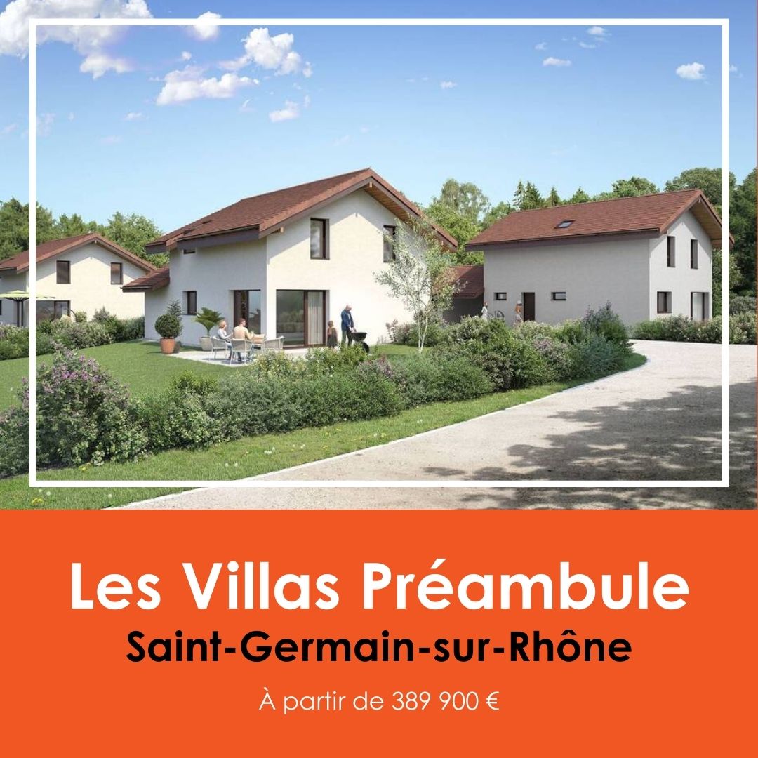 programme neuf Les Villas Préambule à Saint-Germain-sur-Rhône
