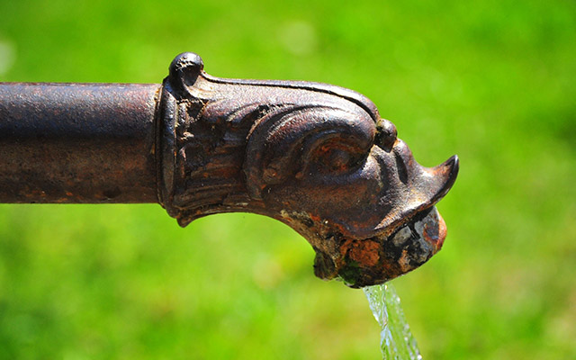 fontaine d'eau potable