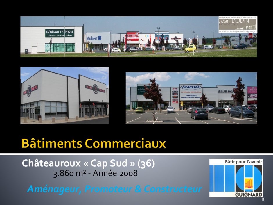 Centre commercial Cap Sud à Chateauroux