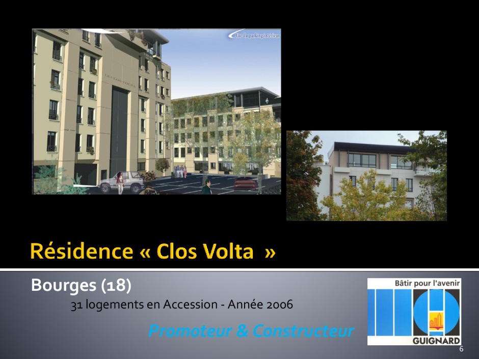 Résidence Clos Volta Bourges