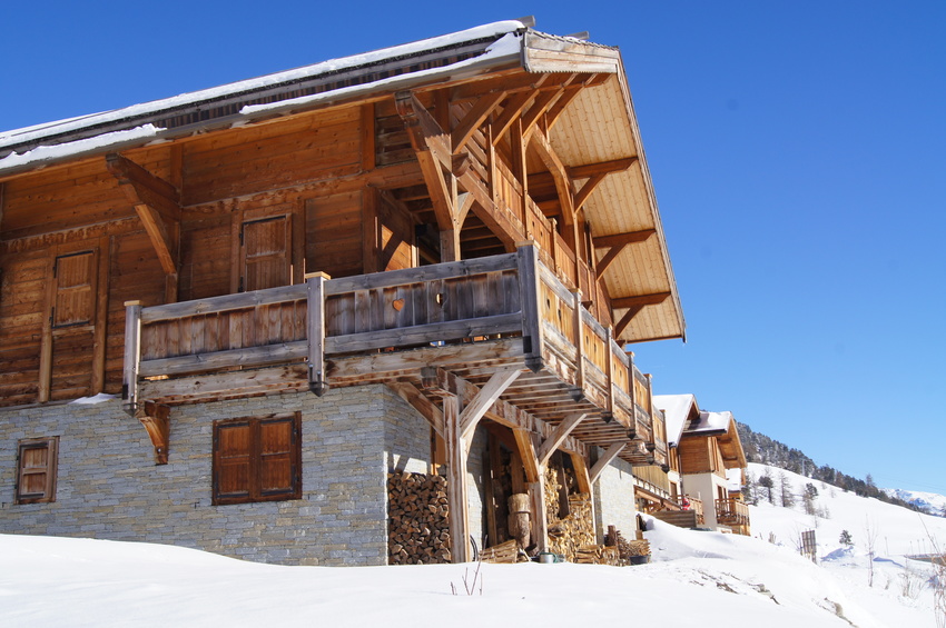 chalets construits à Megève