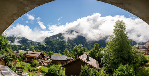 Découvrez les différents quartiers de Megève