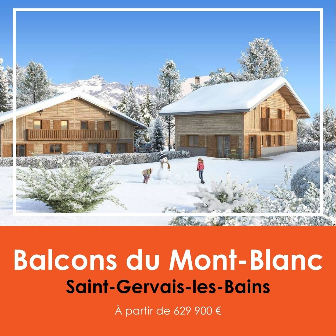 programme neuf Les Balcons du Mont Blanc à Saint-Gervais-les-Bains