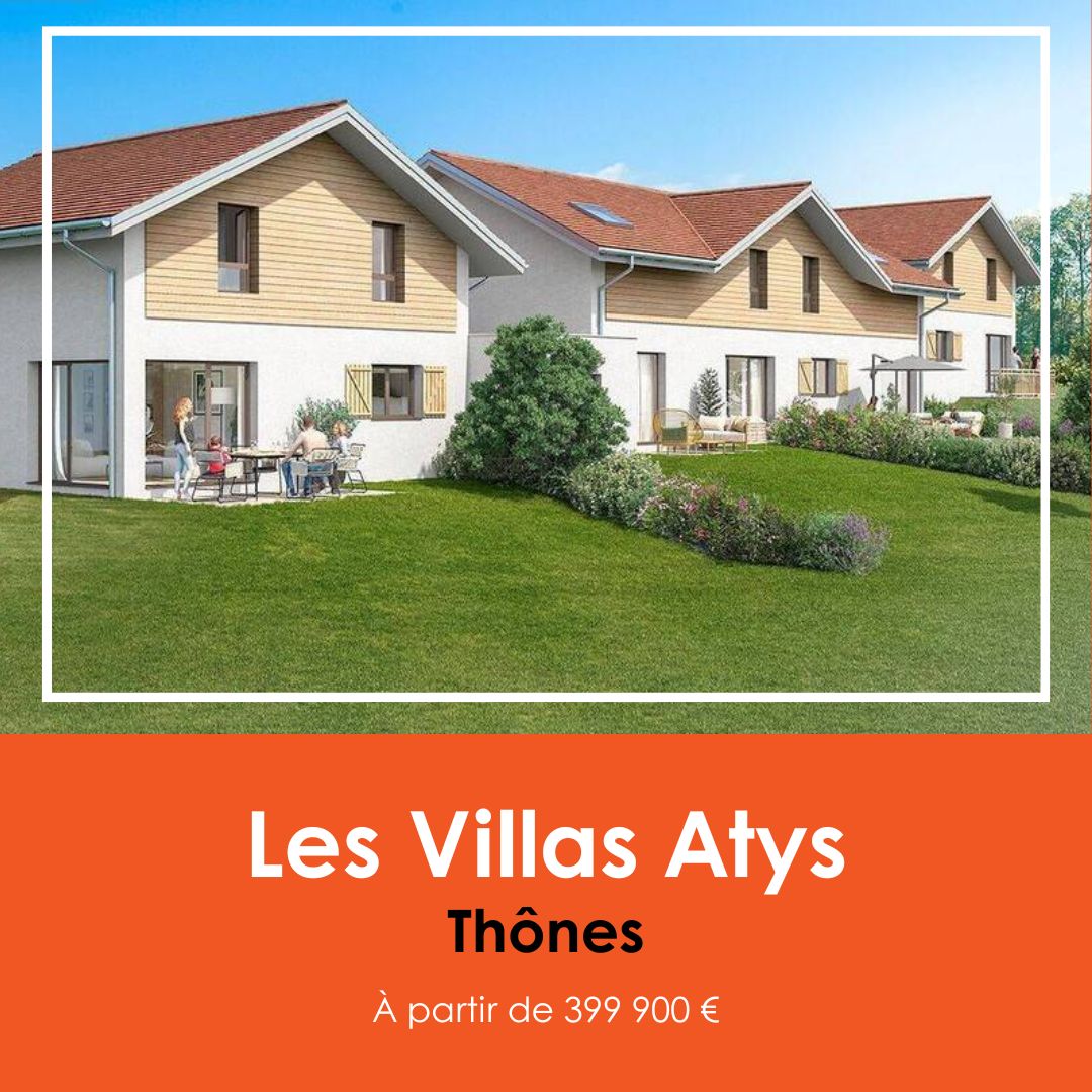 programme neuf Les Villas Atys à Thônes