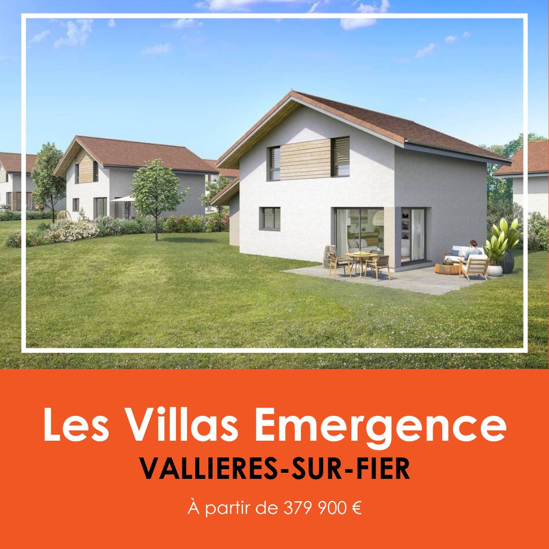 programme neuf Les Villas Emergence à Vallières-sur-Fier