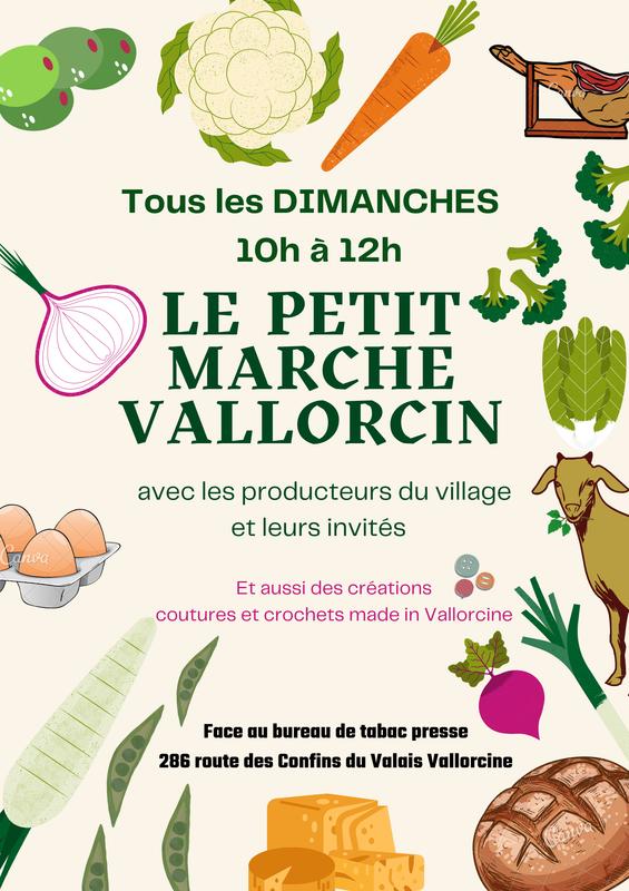 Little Market in Vallorcine. Chamonix Valley