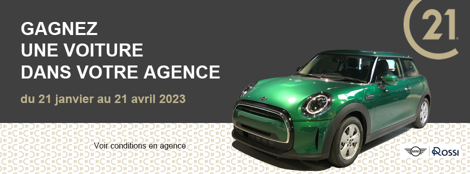 Win a car with CENTURY 21 Mont-Blanc Invest in Chamonix