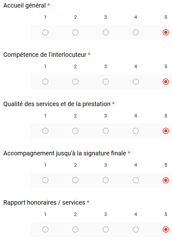 Avis client Eric. J.