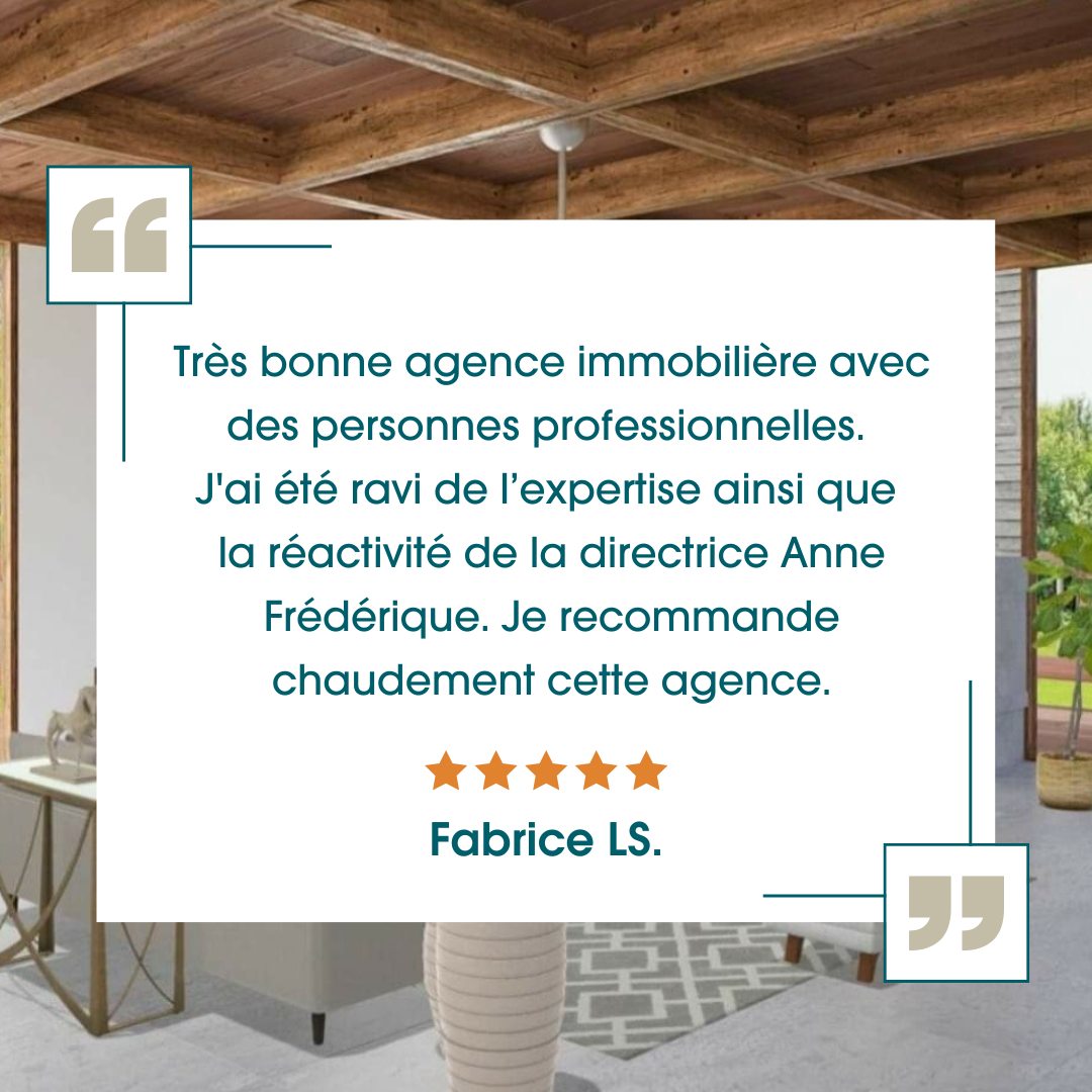 customer review from Fabrice L.