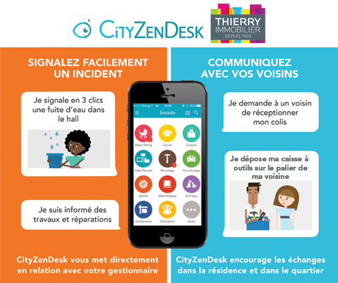 CityZenDesk, l'appli qui facilite le quotidien