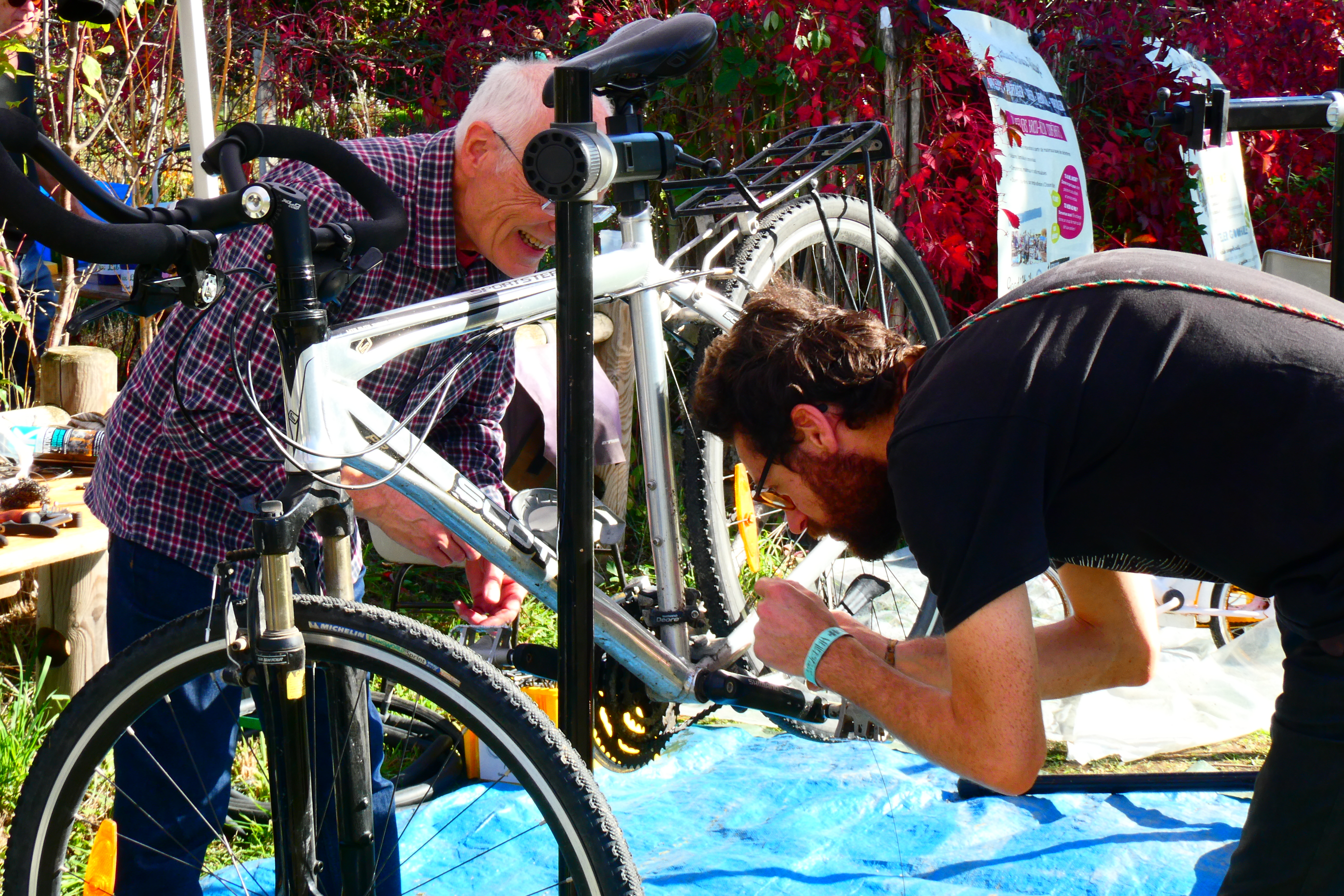 Atelier réparation vélo
