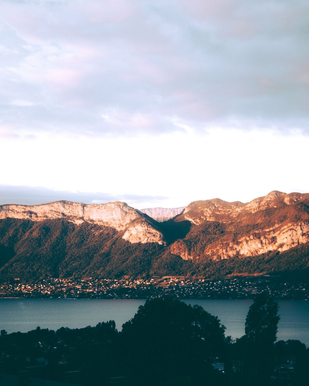 Vue du lac d'Annecy
