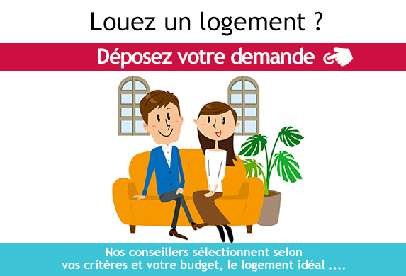 Déposer votre demande de location et votre candidature en ligne 