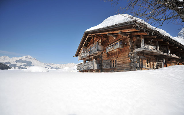 Chalet in the alps
