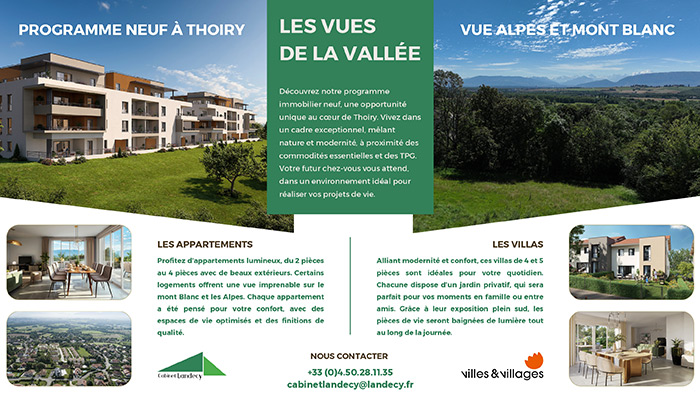 les vues de la vallée