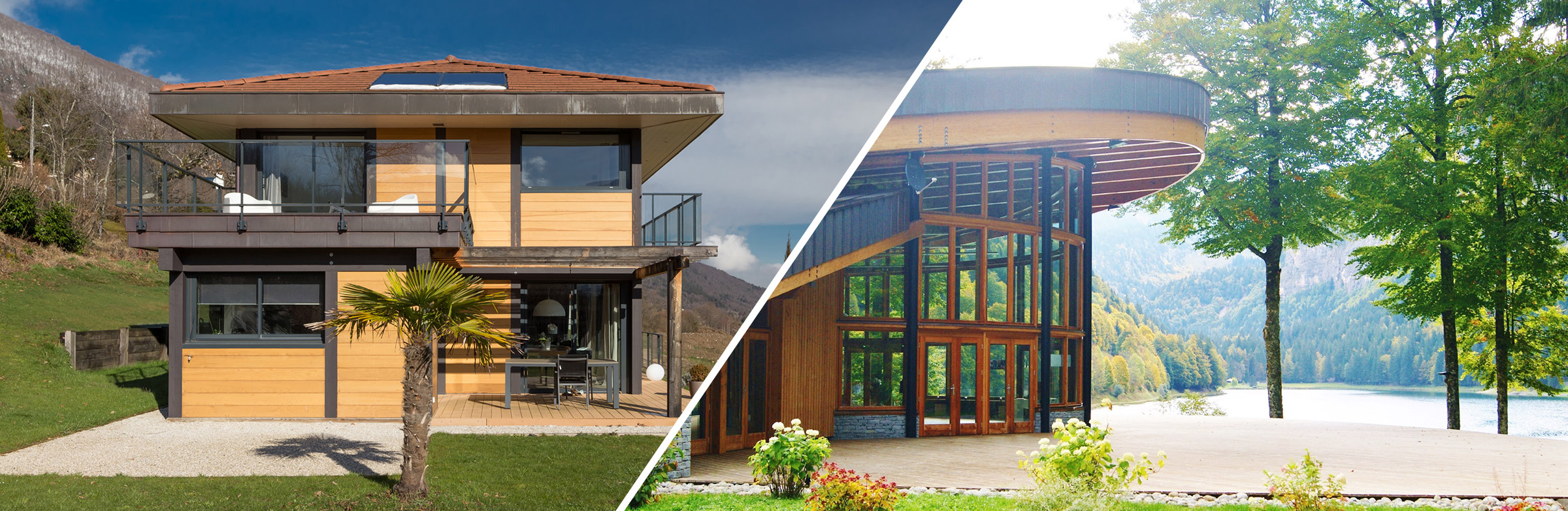 Construction de maison ossature bois et travaux couverture toiture à Annecy et en Haute-Savoie, Savoie et Ain