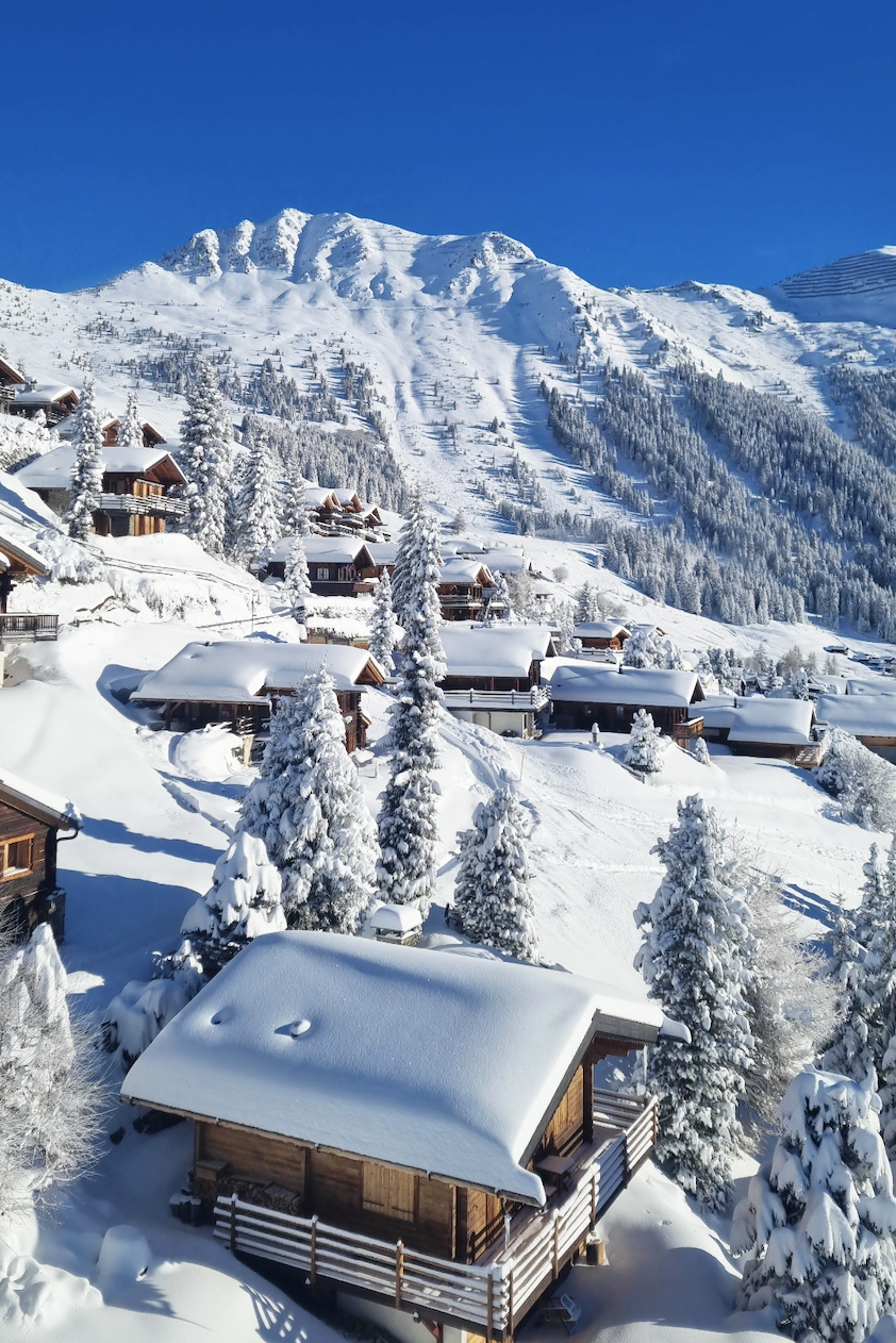 Montagnes, Verbier, Neige, Chalets, Suisse, Alpes, Immobilier