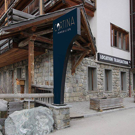 Agence Cortina Immobilier aux Deux Alpes