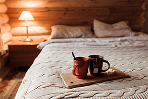 Chambre dans un chalet