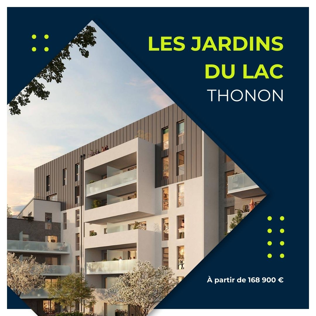 programme neuf Les Jardins du Lac à Thonon-les-Bains