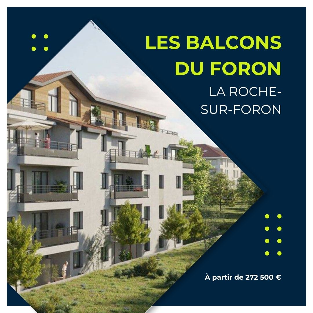 programme neuf Les Balcons du Foron à La Roche-sur-Foron