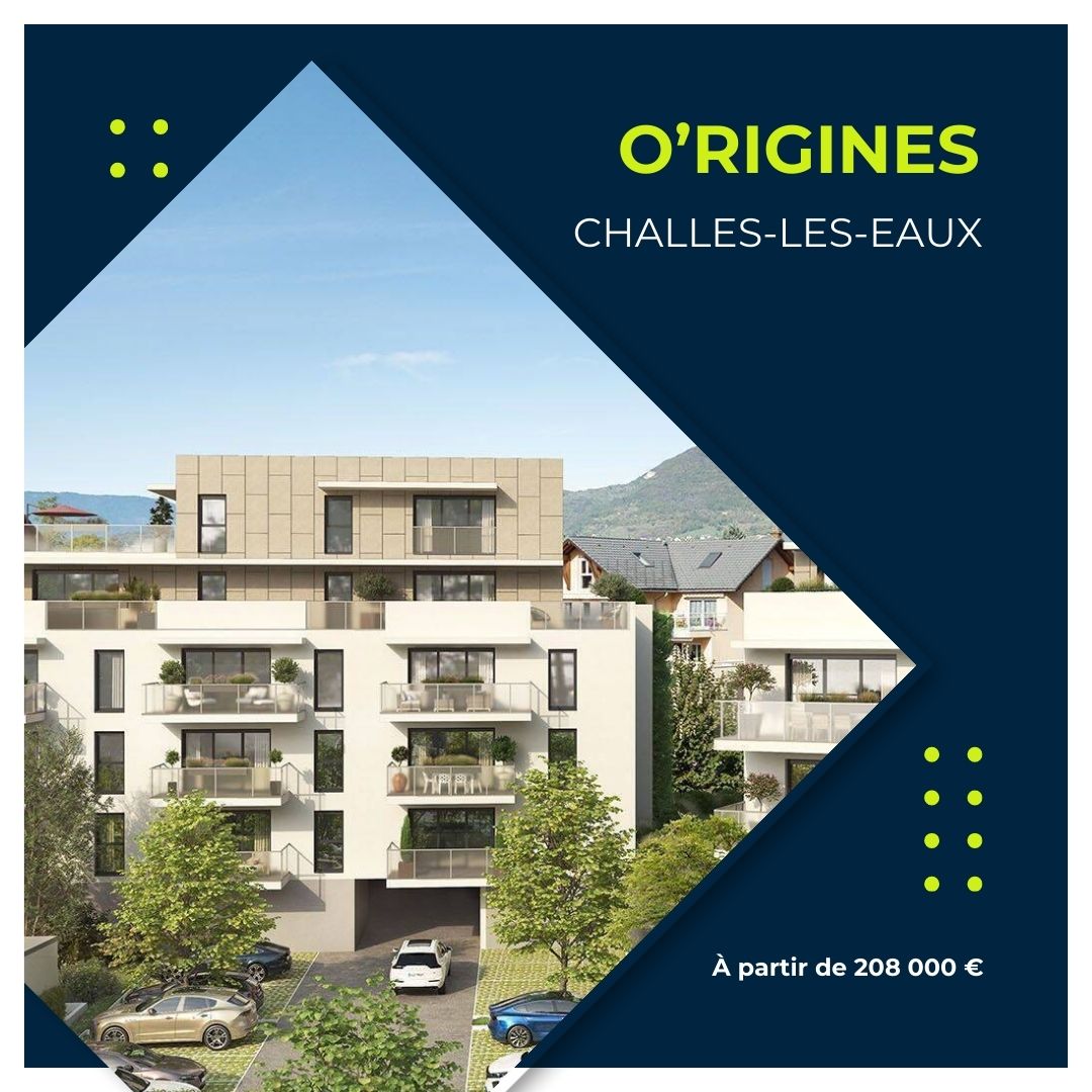 programme neuf O'Rigines à Challes-les-Eaux