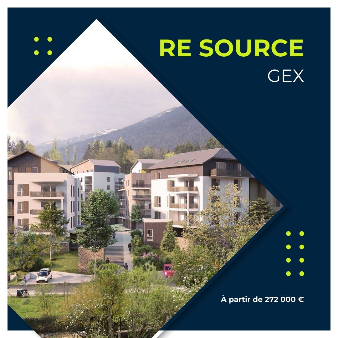 programme neuf Re-Source à Gex