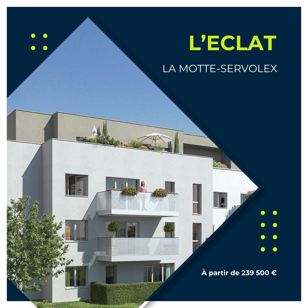 programme neuf l'Eclat à La Motte-Servolex