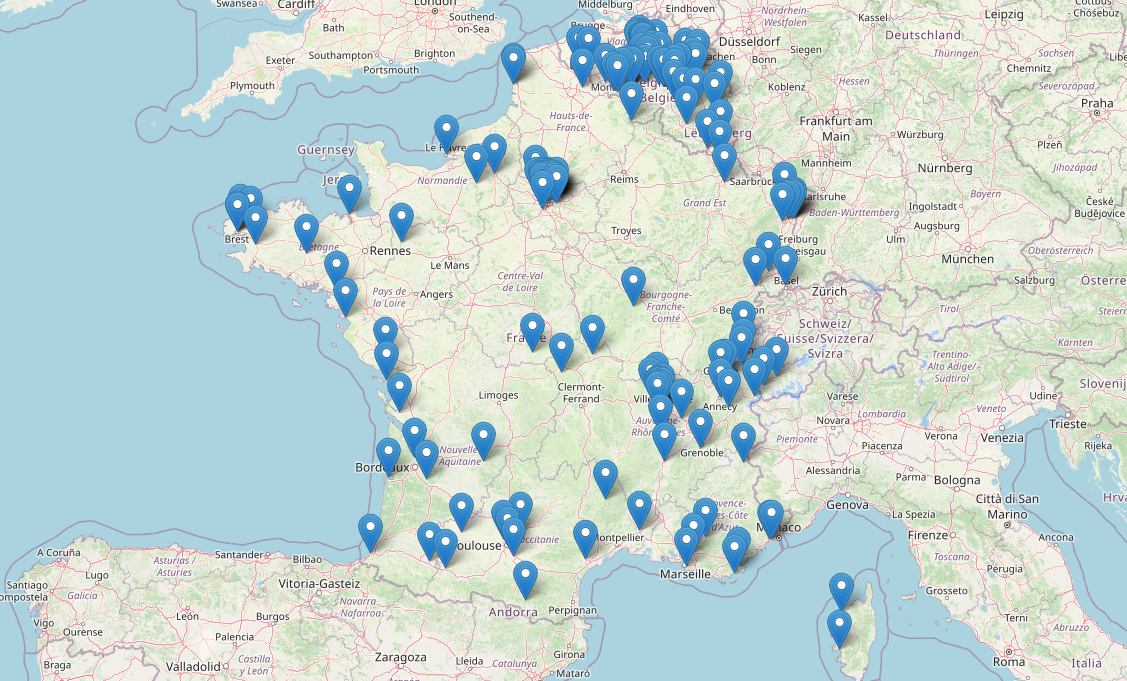 carte de france property partner reso immobilier