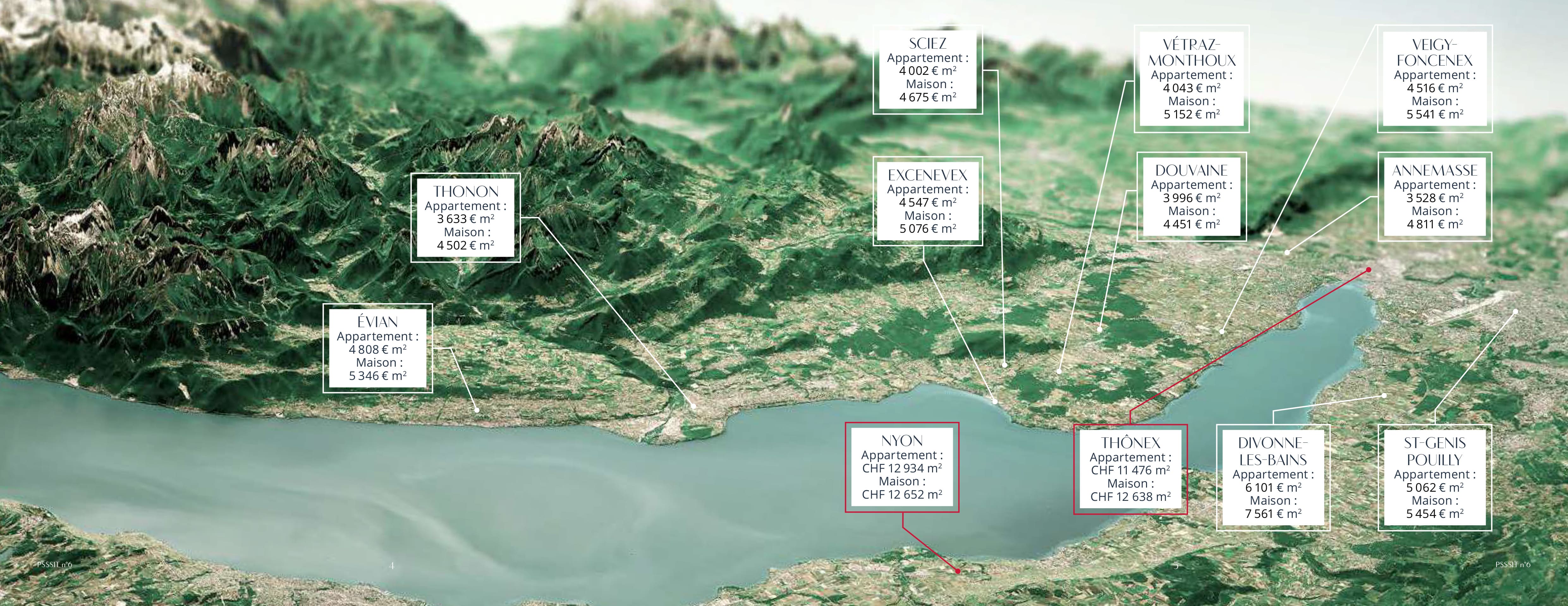 prix m2 suisse et haute savoie